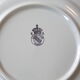 Lot 6 plates dessert Lunéville KG Lamppost