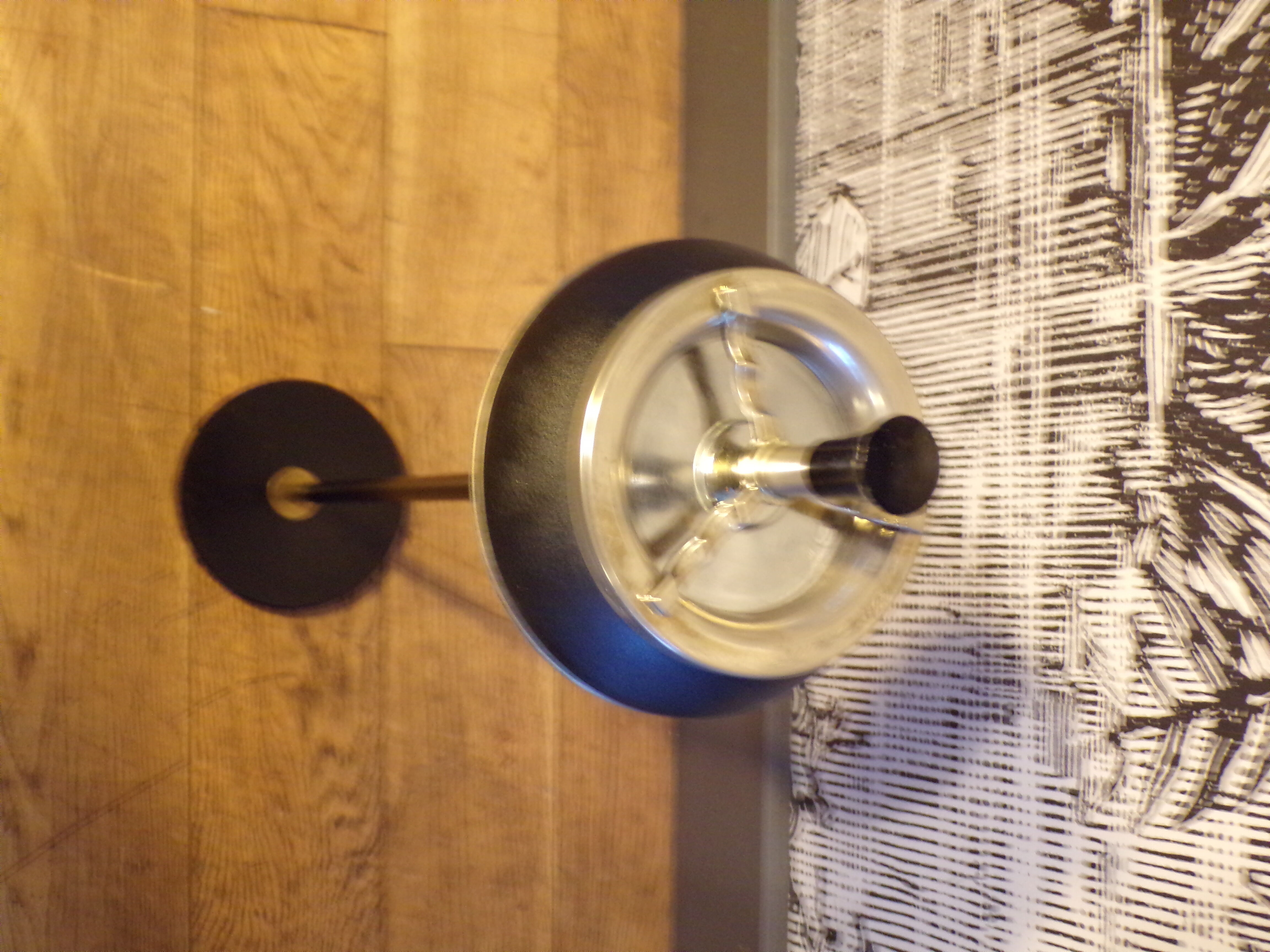 Vintage Push-up Ashtray