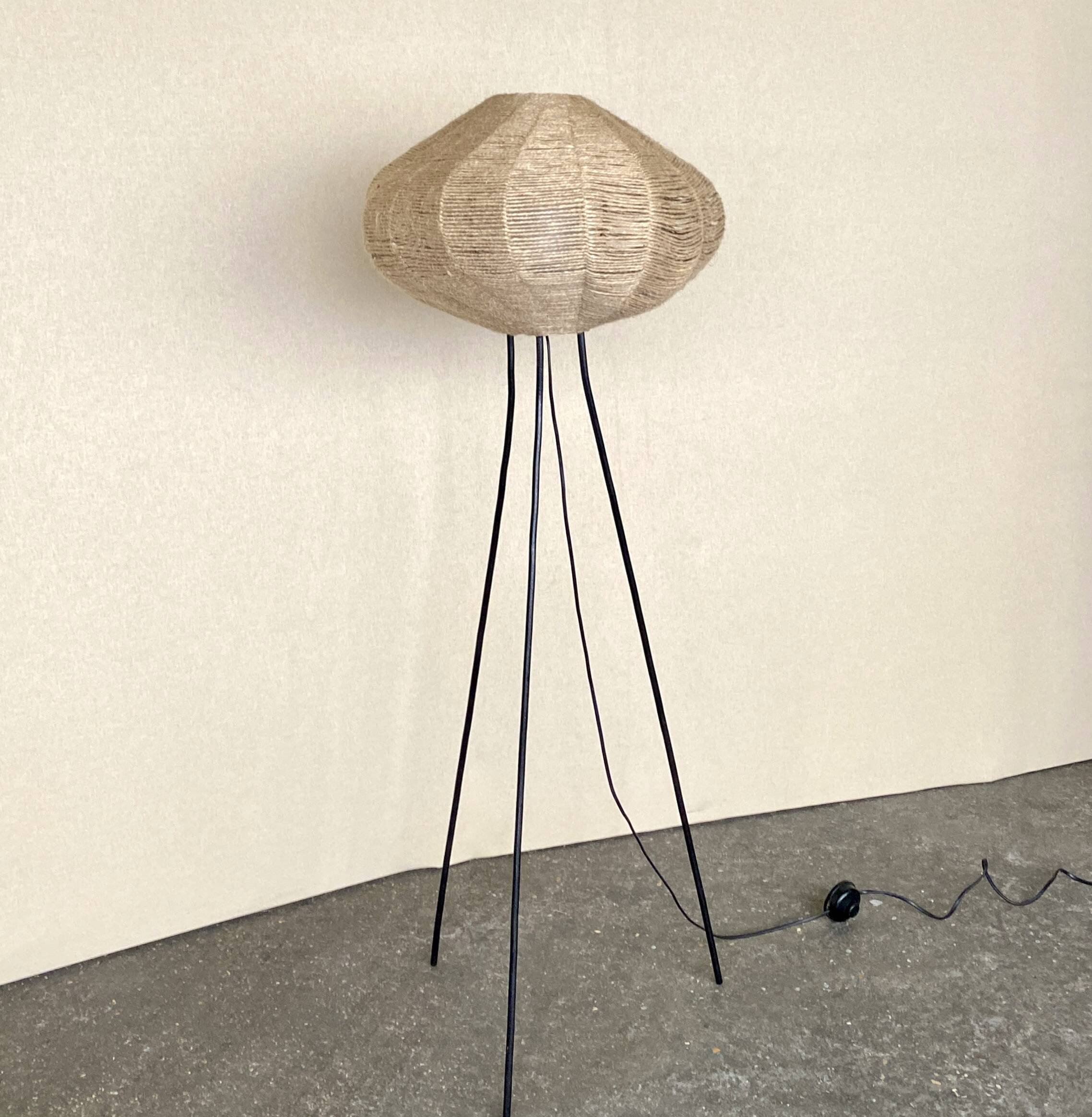 “Cocoon” floor lamp, 1950s