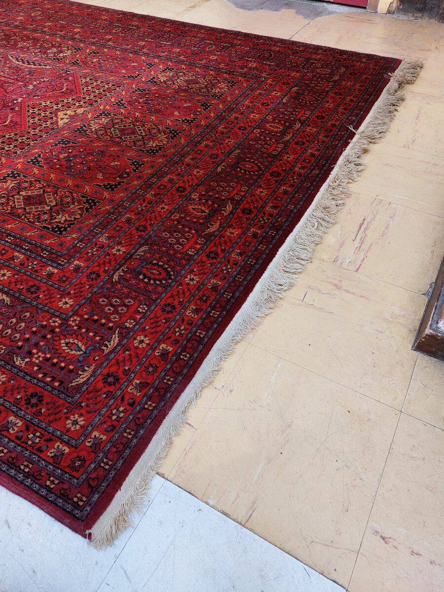Handwoven Afghan rug 305x200 cm