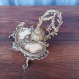 Bronze inkwell style Rocaille XXth