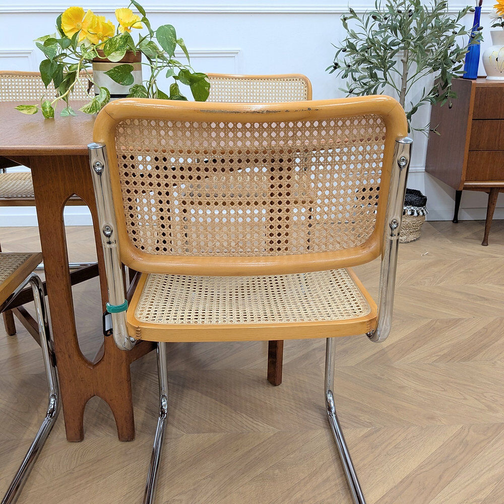 Lot de 4 chaises B32 par Marcel Breuer