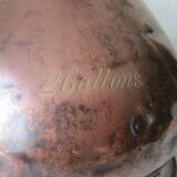 Ancienne cruche mesure en cuivre victorienne XIXe 2 gallons