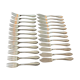 Box 24 cutlery fish .silver metal