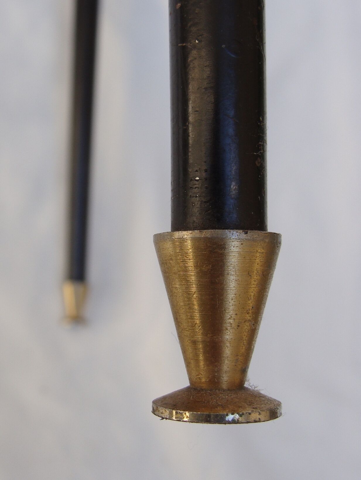 Black glass coffee table 1950