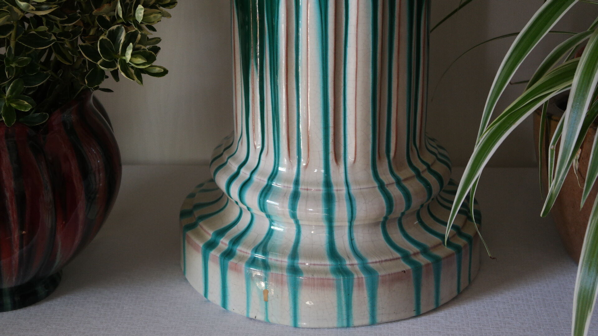 Colonne art nouveau style MASSIER