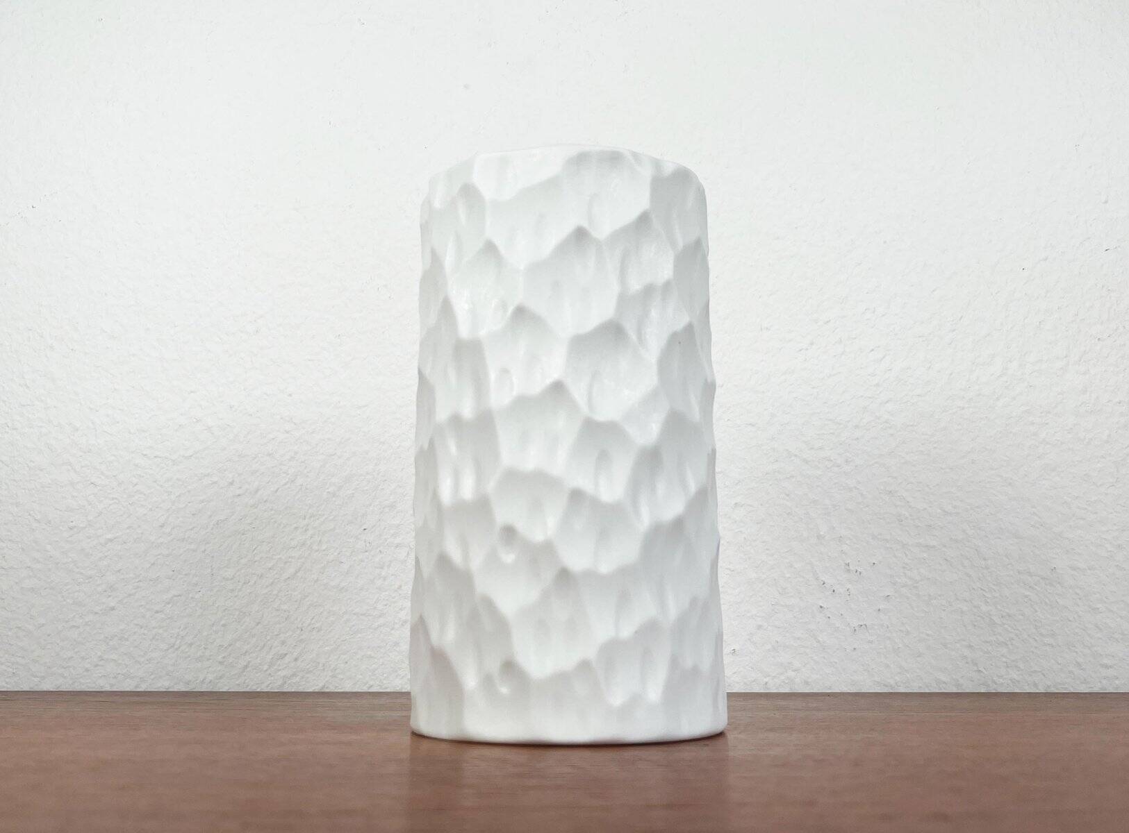 Vintage German minimalist porcelain vase by Thomas, 1970s.