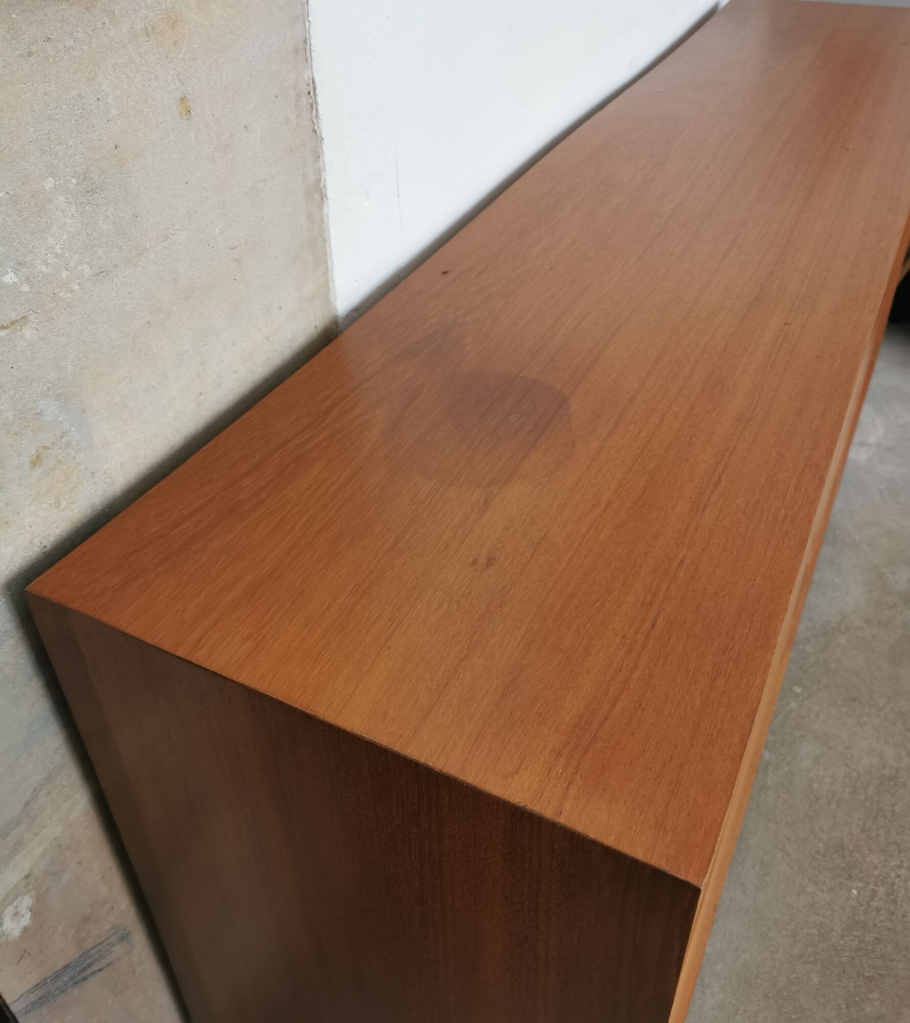 Italian drawer sideboard in solid wood 1960