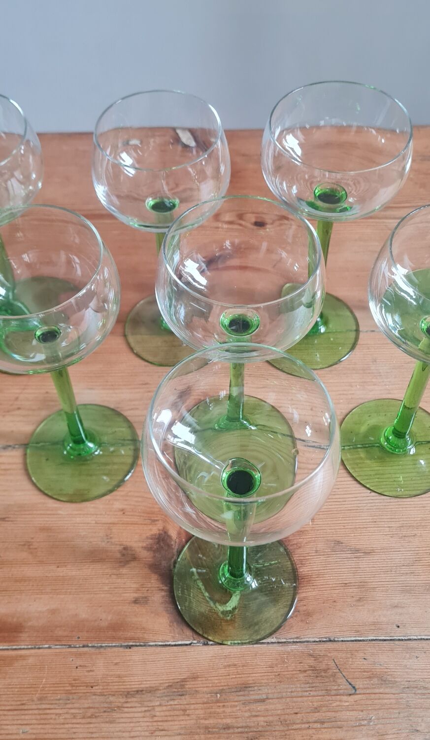 Set of 8 Alsace wine glasses