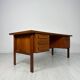 1960s Vintage Freestanding Danish Teak Writing Desk by Peter Løvig Nielsen