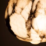 Stunning French Alabaster pendant lamp 1920s