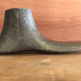 Vintage metal shoemaker's foot