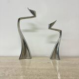 SCP ‘Swan’ / ‘Arclumis’ Candlesticks by Matthew Hilton, 1986