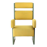 Fauteuil trône haut unique, Tchécoslovaquie 1980