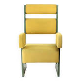 Fauteuil trône haut unique, Tchécoslovaquie 1980