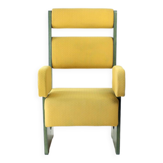 Fauteuil trône haut unique, Tchécoslovaquie 1980