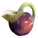 Plum slip pitcher - Italy