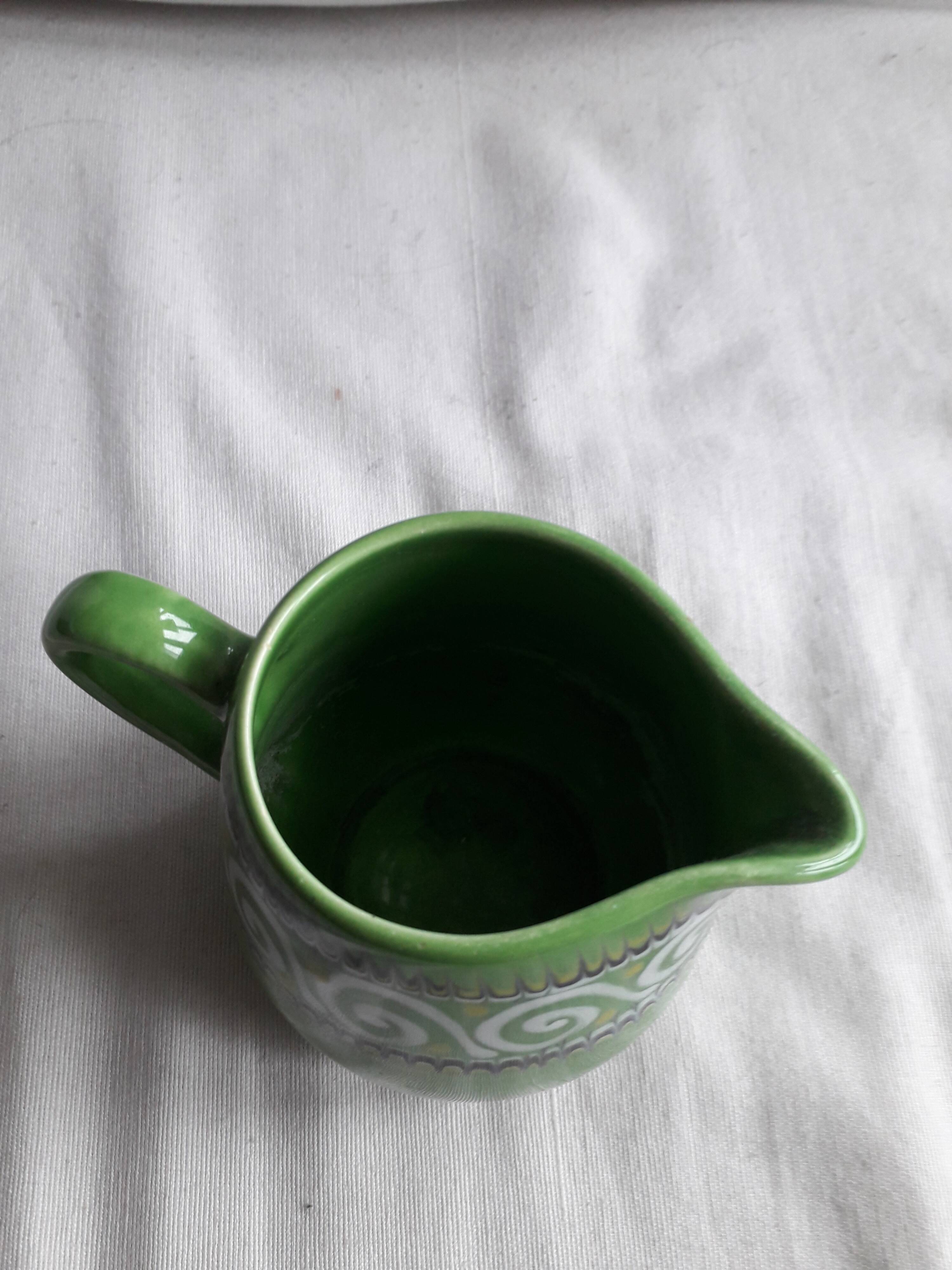 Decorated vintage ceramic