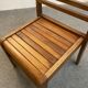 Chaise enfant moderniste en bois de René Gabriel période Reconstruction