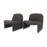 Vintage lounge chairs Alky Castelli Artifort Giancarlo Piretti set of two
