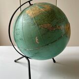 Taride 1965 tripod terrestrial globe