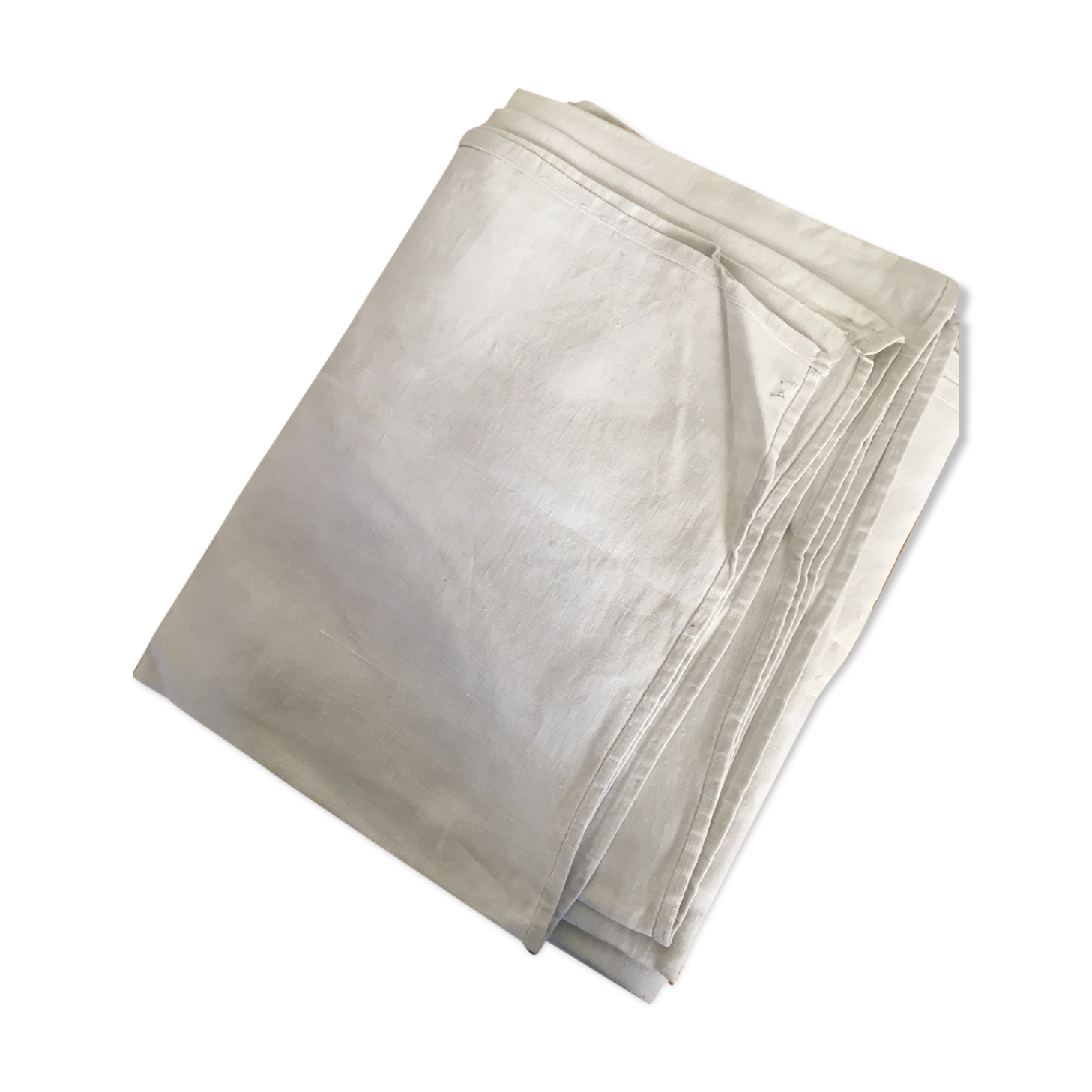 Ancient embroidered hemp sheet