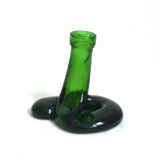 Soliflore vase in blown glass