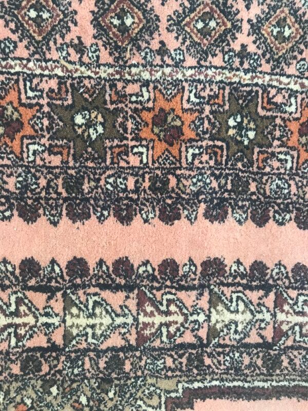 Tapis ancien Maroc Rabat fait main, 205X287 cm