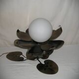 Water lily table lamp - Jansen style from the 70s