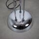 Adjustable Italian chrome floor lamp Space Age, 1960s