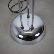 Adjustable Italian chrome floor lamp Space Age, 1960s