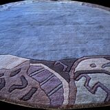 Round Nepalese rug diameter: 200 cm