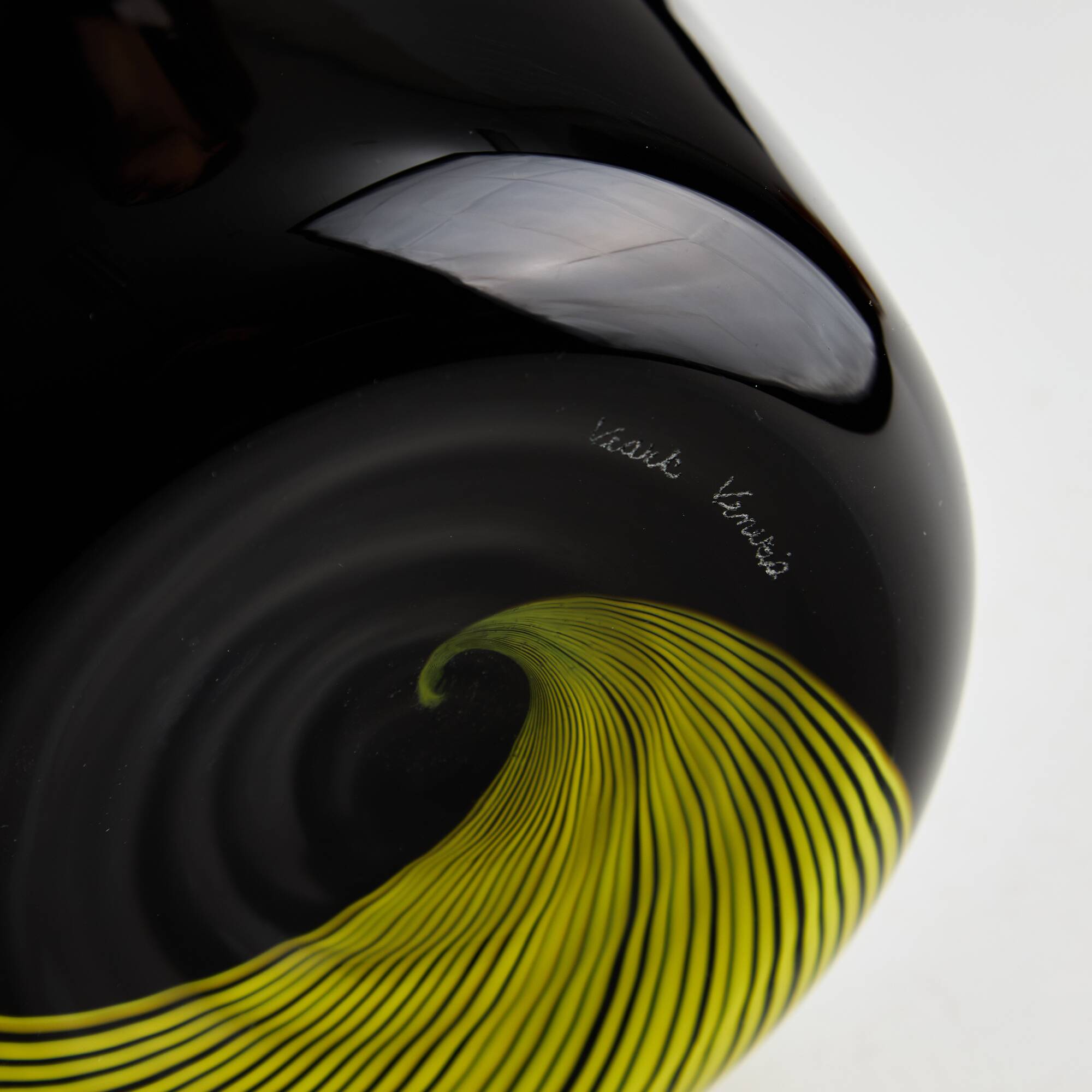 VeArt Murano Glass Vase, 1984