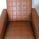 Armchair in leatherette 60