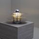 Space Age layered Italian table lamp- Italy, 1960s