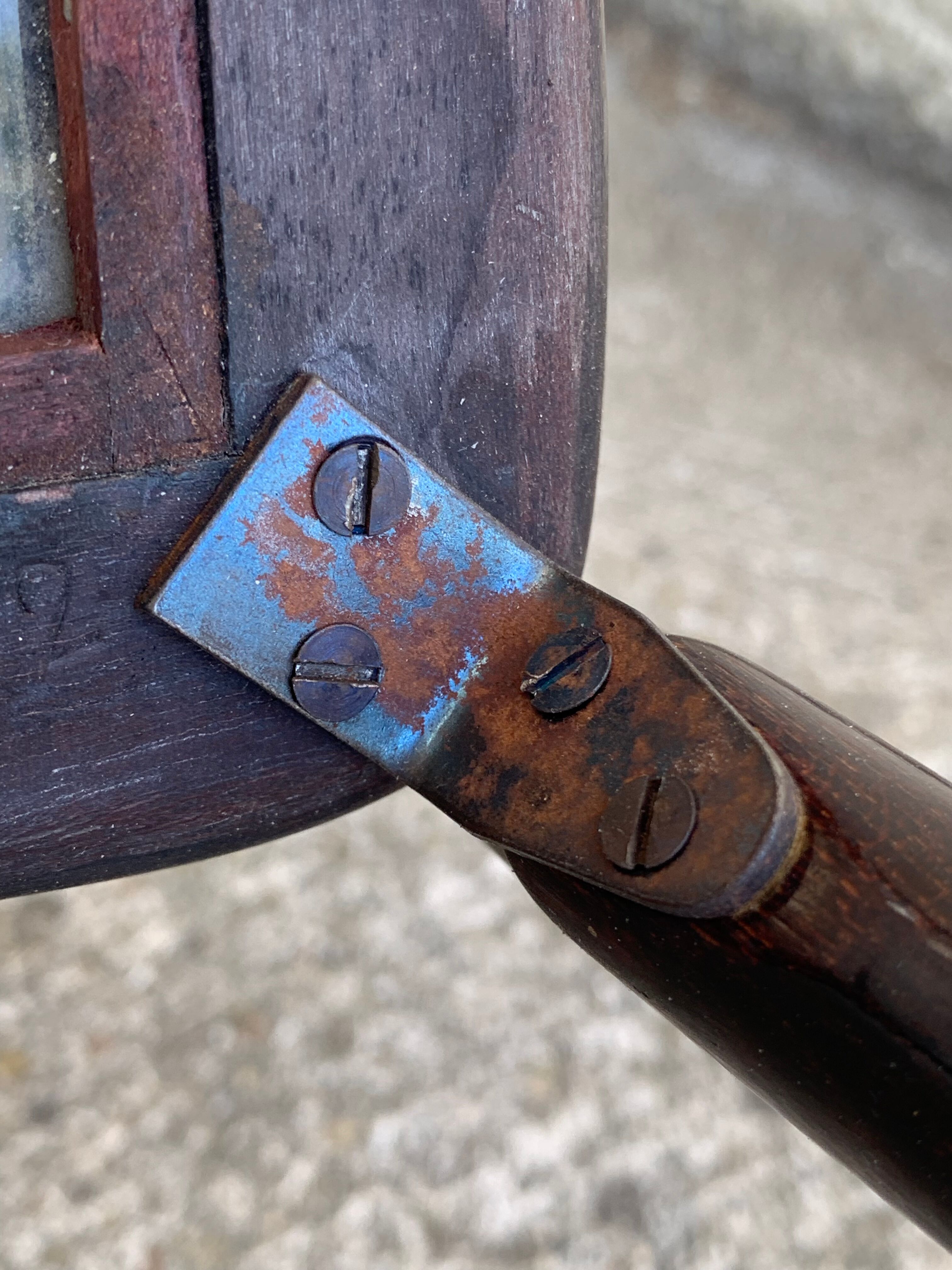 Serving trolley mahogany 1950