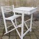 Vintage folding children's desk in lacquered wood from the 70s