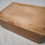 Light wood box, 1960s