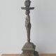 Antique Candlestick  Bronze Vienna Austria Caryatide Greek Ancient 46 cm
