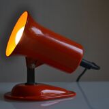 Lampe spot vintage 1960 1970 Lita orange