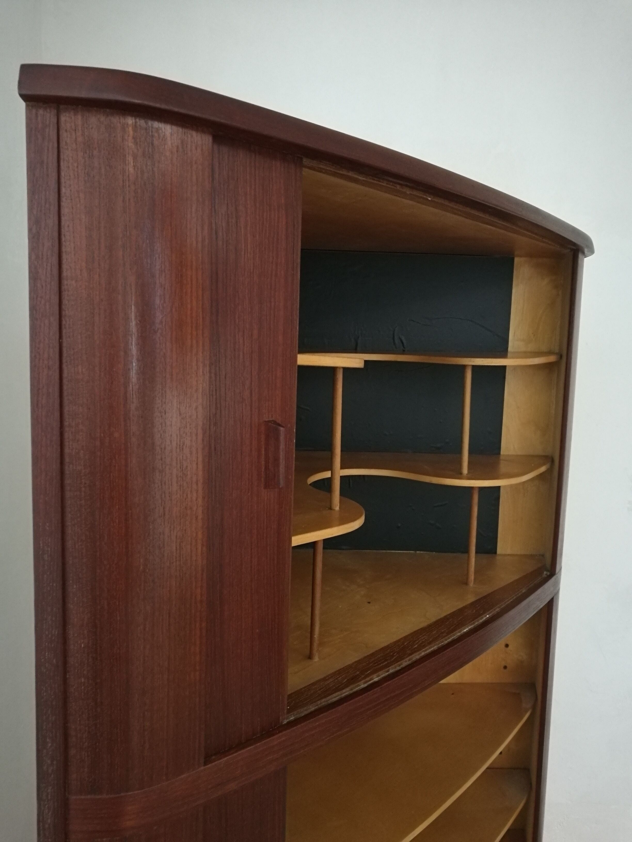 Furniture corner cabinet Scandinavian Skovmand and Andersen