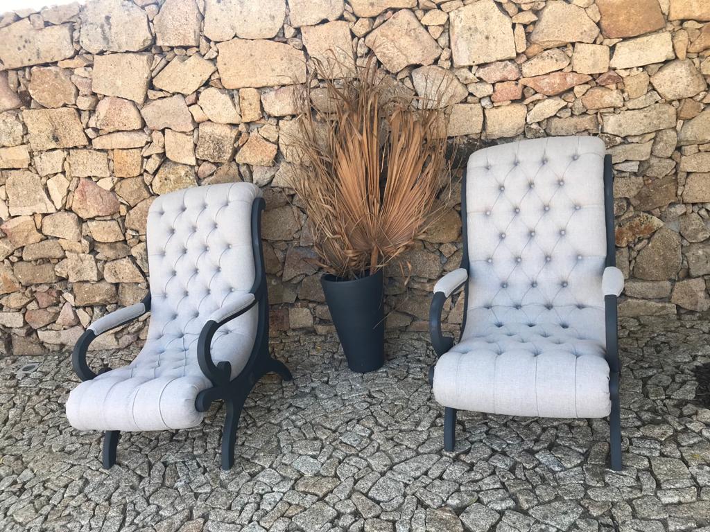 Victoria Chesterfields armchairs