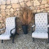 Victoria Chesterfields armchairs