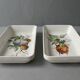 2 small Villeroy & Boch dishes, naturalist decor