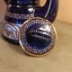 HB Quimper coffee pot with pearl decoration