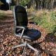 Herman Miller leather armchair