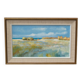 Scandinavian Landscape Painting by S Nilson 1976