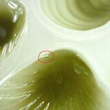 6 Orchies Moulin des Loups oyster plates from France - vintage 1970s