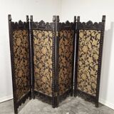 Antique Hand-Carved Wooden Room Divider