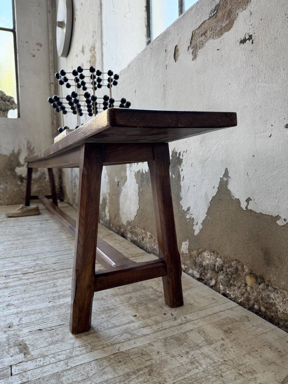 Oak farm bench 250cm